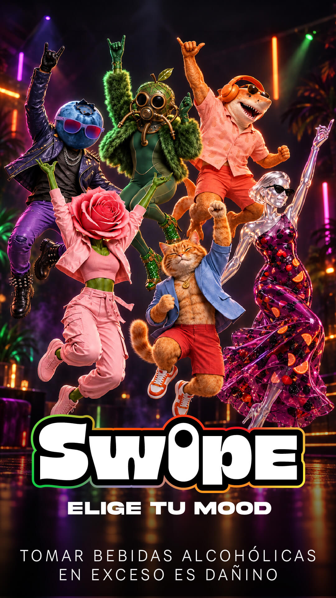 Swipe — Elige tu Mood